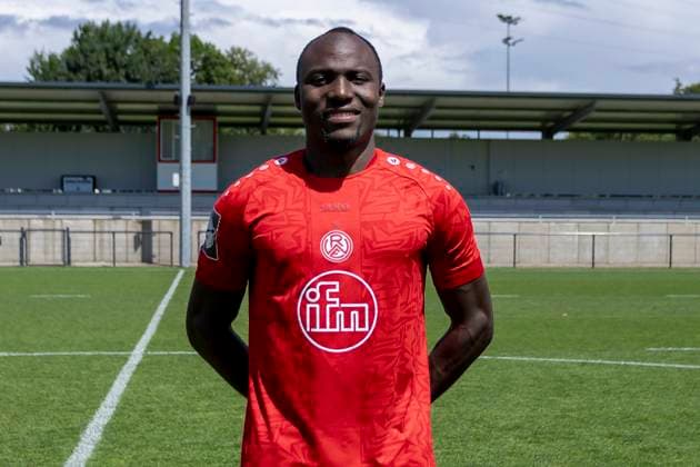 Moussa Doumbouya Rot Weiss Essen 3 Liga, portrait date 2024 2025