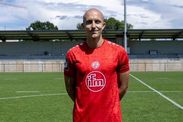 Tobias Kraulich Rot Weiss Essen 3 Liga, portrait date 2024 2025