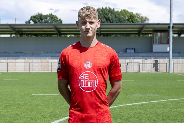 Gianluca Swajkowski Rot Weiss Essen 3 Liga, portrait date 2024 2025