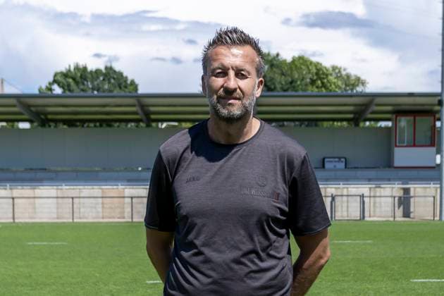 Christoph Dabrowski Rot Weiss Essen 3 Liga, portrait date 2024 2025