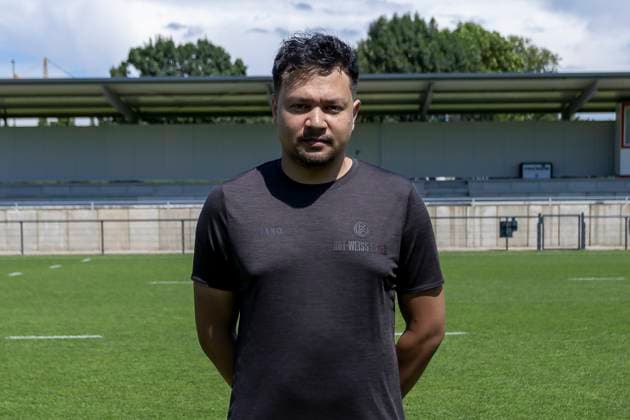 Andreas Ganzinger Rot Weiss Essen 3 Liga, portrait date 2024 2025