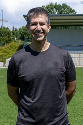 Dr. Markus Faghih Rot Weiss Essen 3 Liga, portrait date 2024 2025