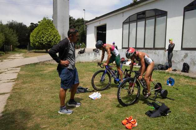 Paris 2024, Triathlon, Team Mexico, Training in Lugo