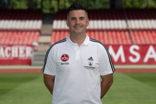 08 07 2024 1 FC Nuremberg FCN Club 2 Football Bundesliga BL Season 2024 2025 Photo appointment Portrait appointment Presentation Press appointment Single photo Single photo Portrait Portrait Headshot Jens Bauer Co Coach 1 FC Nuremberg FCN