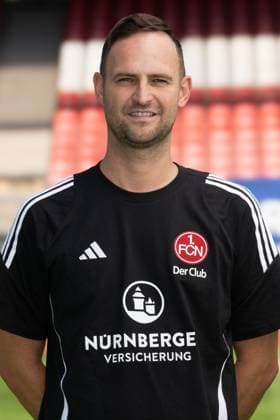08 07 2024 1 FC Nuremberg FCN Club 2 Football Bundesliga BL Season 2024 2025 Photo appointment Portrait appointment Presentation Press appointment Single photo Single photo Portrait Portrait Headshot Sascha Rurainski Physiotherapist 1 FC Nuremberg FCN