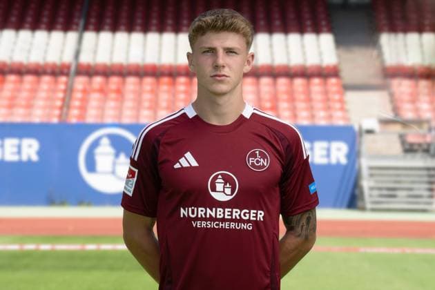 08 07 2024 1 FC Nuremberg FCN Club 2 Football Bundesliga BL Season 2024 2025 Photo appointment Portrait appointment Presentation Press appointment Single photo Single photo Portrait Portrait Headshot Finn Jeltsch 4, 1 FC Nuremberg FCN