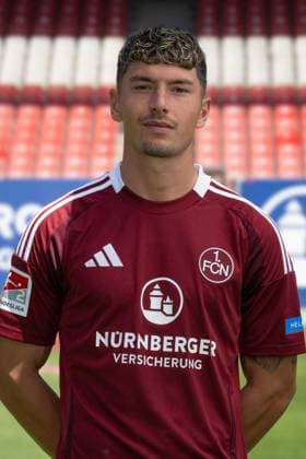 08 07 2024 1 FC Nuremberg FCN Club 2 Football Bundesliga BL Season 2024 2025 Photo appointment Portrait appointment Presentation Presentation Press appointment Single photo Single photo Portrait Portrait Headshot Taylan Duman 8, 1 FC Nuremberg FCN