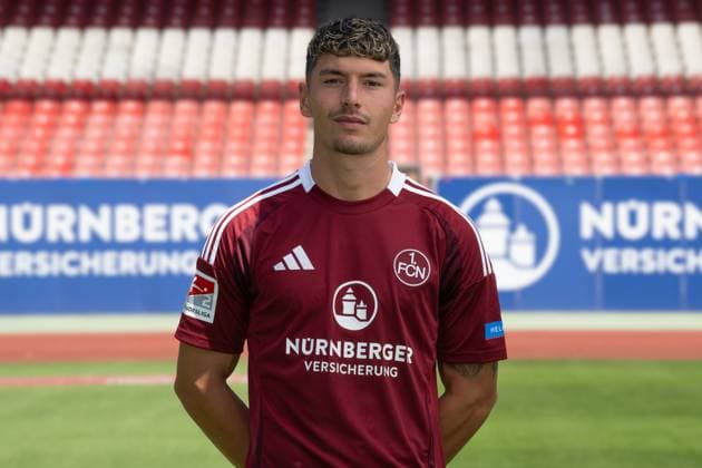 08 07 2024 1 FC Nuremberg FCN Club 2 Football Bundesliga BL Season 2024 2025 Photo appointment Portrait appointment Presentation Presentation Press appointment Single photo Single photo Portrait Portrait Headshot Taylan Duman 8, 1 FC Nuremberg FCN