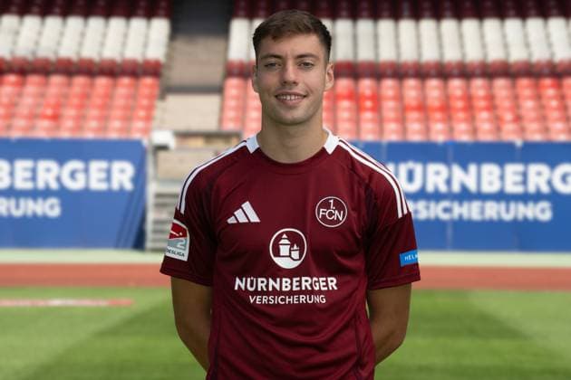 08 07 2024 1 FC Nuremberg FCN Club 2 Football Bundesliga BL Season 2024 2025 Photo appointment Portrait appointment Presentation Press appointment Single photo Single photo Portrait Portrait Headshot Stefanos Tzimas 9, 1 FC Nuremberg FCN