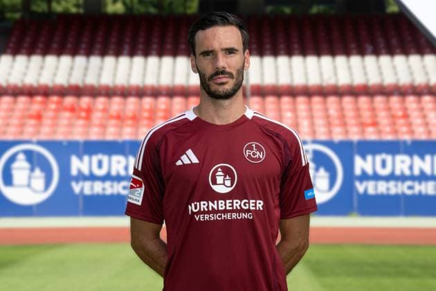 08 07 2024 1 FC Nuremberg FCN Club 2 Football Bundesliga BL Season 2024 2025 Photo appointment Portrait appointment Presentation Press appointment Single photo Single photo Portrait Portrait Headshot Benjamin Goller 14, 1 FC Nuremberg FCN