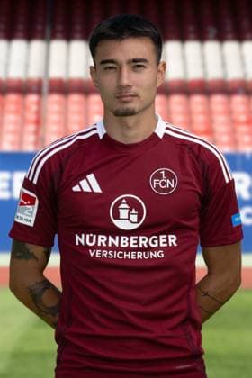 08 07 2024 1 FC Nuremberg FCN Club 2 Football Bundesliga BL Season 2024 2025 Photo appointment Portrait appointment Presentation Press appointment Single photo Single photo Portrait Portrait Headshot Jens Castrop 17, 1 FC Nuremberg FCN