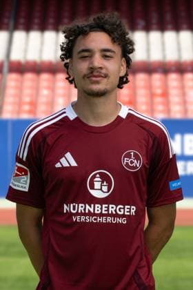 08 07 2024 1 FC Nuremberg FCN Club 2 Football Bundesliga BL Season 2024 2025 Photo appointment Portrait appointment Presentation Press appointment Single photo Single photo Portrait Portrait Headshot Rafael Lubach 18, 1 FC Nuremberg FCN