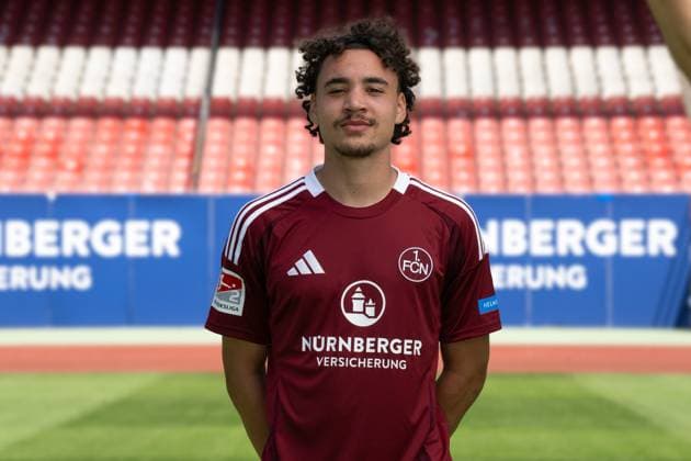 08 07 2024 1 FC Nuremberg FCN Club 2 Football Bundesliga BL Season 2024 2025 Photo appointment Portrait appointment Presentation Press appointment Single photo Single photo Portrait Portrait Headshot Rafael Lubach 18, 1 FC Nuremberg FCN