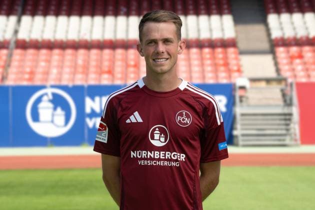 08 07 2024 1 FC Nuremberg FCN Club 2 Football Bundesliga BL Season 2024 2025 Photo appointment Portrait appointment Presentation Presentation Press appointment Single photo Single photo Portrait Portrait Headshot Michael Sevcik 19, 1 FC Nuremberg FCN