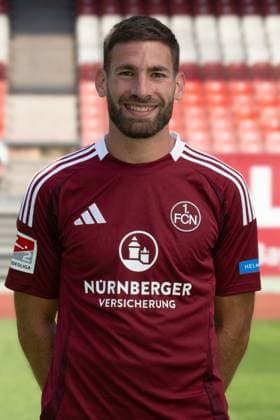 08 07 2024 1 FC Nuremberg FCN Club 2 Football Bundesliga BL Season 2024 2025 Photo appointment Portrait appointment Presentation Press appointment Single photo Single photo Portrait Portrait Headshot Enrico Valentini 22, 1 FC Nuremberg FCN