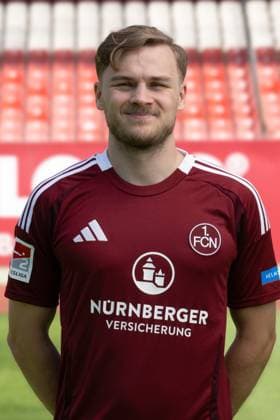 08 07 2024 1 FC Nuremberg FCN Club 2 Football Bundesliga BL Season 2024 2025 Photo appointment Portrait appointment Presentation Press appointment Single photo Single photo Portrait Portrait Headshot Tim Handwerker 29, 1 FC Nuremberg FCN