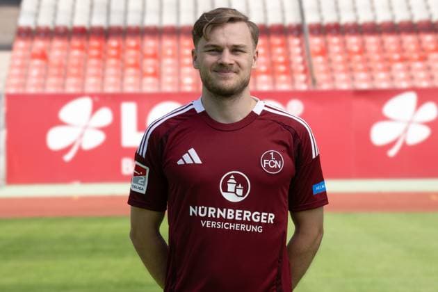 08 07 2024 1 FC Nuremberg FCN Club 2 Football Bundesliga BL Season 2024 2025 Photo appointment Portrait appointment Presentation Press appointment Single photo Single photo Portrait Portrait Headshot Tim Handwerker 29, 1 FC Nuremberg FCN