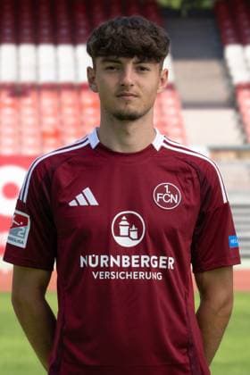 08 07 2024 1 FC Nuremberg FCN Club 2 Football Bundesliga BL Season 2024 2025 Photo appointment Portrait appointment Presentation Press appointment Single photo Single photo Portrait Portrait Headshot Dustin Forkel 34, 1 FC Nuremberg FCN