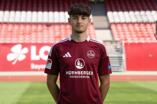 08 07 2024 1 FC Nuremberg FCN Club 2 Football Bundesliga BL Season 2024 2025 Photo appointment Portrait appointment Presentation Press appointment Single photo Single photo Portrait Portrait Headshot Dustin Forkel 34, 1 FC Nuremberg FCN