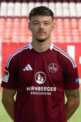 08 07 2024 1 FC Nuremberg FCN Club 2 Football Bundesliga BL Season 2024 2025 Photo appointment Portrait appointment Presentation Presentation Press appointment Single photo Single photo Portrait Portrait Headshot Jannik Hofmann 43, 1 FC Nuremberg FCN