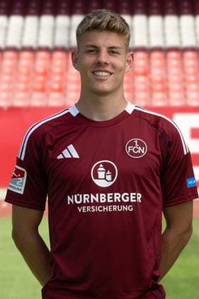 08 07 2024 1 FC Nuremberg FCN Club 2 Football Bundesliga BL Season 2024 2025 Photo appointment Portrait appointment Presentation Press appointment Single photo Single photo Portrait Portrait Headshot Julian Kania 44, 1 FC Nuremberg FCN