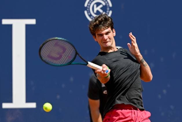 TENNIS - ATP, Tennis Herren Generali Open 2024 KITZBUEHEL,AUSTRIA,25.JUL.24 - TENNIS - ATP World Tour, Generali Open. Image shows Thiago Seyboth Wild (BRA).  GEPAxpictures xDanielxSchoenherr