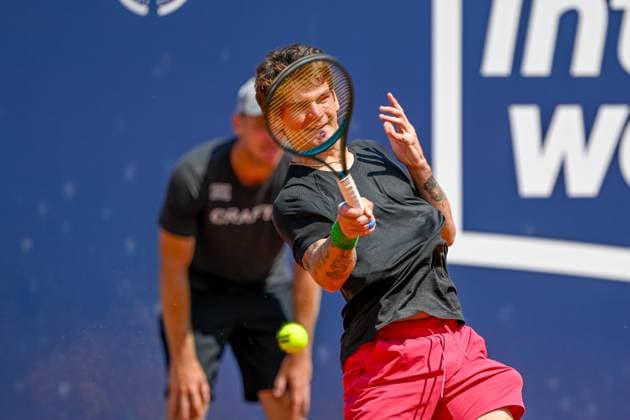 TENNIS - ATP, Tennis Herren Generali Open 2024 KITZBUEHEL,AUSTRIA,25.JUL.24 - TENNIS - ATP World Tour, Generali Open. Image shows Thiago Seyboth Wild (BRA).  GEPAxpictures xDanielxSchoenherr