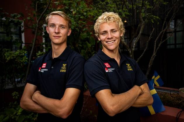 Paris 2024, beach volleyball, Team Sweden, photo session