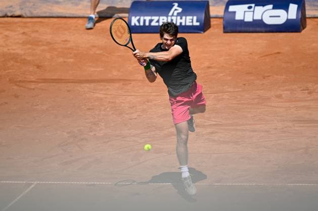 TENNIS - ATP, Tennis Herren Generali Open 2024 KITZBUEHEL,AUSTRIA,25.JUL.24 - TENNIS - ATP World Tour, Generali Open. Image shows Thiago Seyboth Wild (BRA).  GEPAxpictures xDanielxSchoenherr