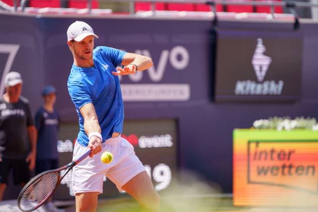 Generali Open ATP 250 2024 Kitzbühel, 25 07 2024 Yannick Hanfmann GER, Germany Generali Open 2024, ATP 250, Sportpark Kitzbühel on 25 07 2024, Kitzbühel Copyright: xBEAUTIFULxSPORTSx Pajonkx