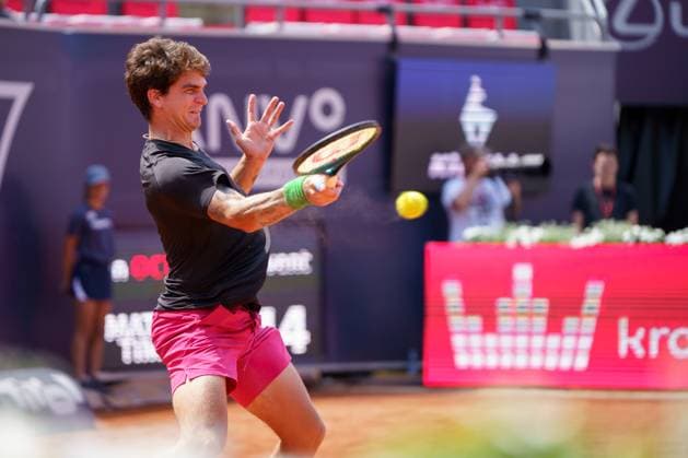Generali Open ATP 250 2024 Kitzbühel, 25 07 2024 Thiago Seyboth Wild BRA, Brazil Generali Open 2024, ATP 250, Sportpark Kitzbühel on 25 07 2024, Kitzbühel Copyright: xBEAUTIFULxSPORTSx Pajonkx