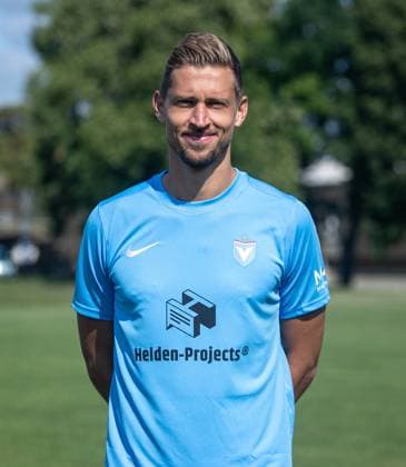 Nicolas Hebisch FC Viktoria 1889 Berlin Regionalliga Nordost, portrait date 2024 2025, 25 07 2024, Copyright: xSebastianxRäppold MatthiasxKochx