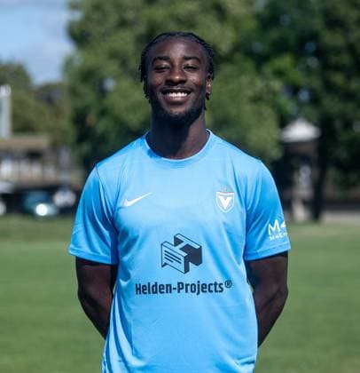 Larry Nana Oellers FC Viktoria 1889 Berlin Regionalliga Nordost, portrait date 2024 2025, 25 07 2024, Copyright: xSebastianxRäppold MatthiasxKochx