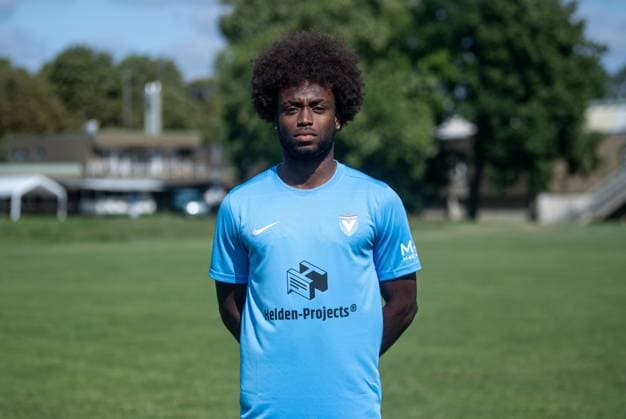 Shean Mensah FC Viktoria 1889 Berlin Regionalliga Nordost, portrait date 2024 2025, 25 07 2024, Copyright: xSebastianxRäppold MatthiasxKochx