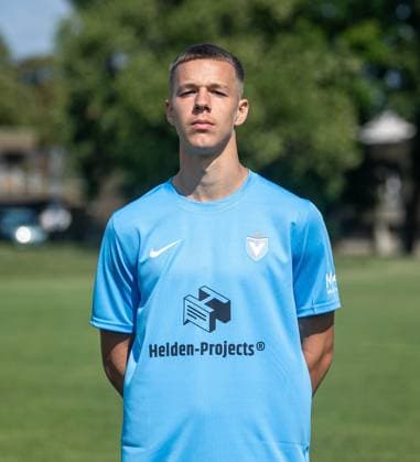 Julien Damelang FC Viktoria 1889 Berlin Regionalliga Nordost, portrait date 2024 2025, 25 07 2024, Copyright: xSebastianxRäppold MatthiasxKochx