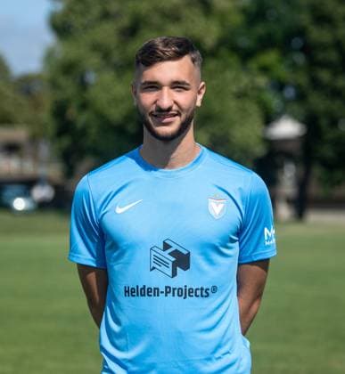 Leart Halimi FC Viktoria 1889 Berlin Regionalliga Nordost, portrait date 2024 2025, 25 07 2024, Copyright: xSebastianxRäppold MatthiasxKochx