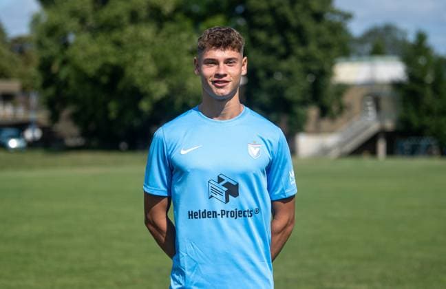 Alexander Dikarev FC Viktoria 1889 Berlin Regionalliga Nordost, portrait date 2024 2025, 25 07 2024, Copyright: xSebastianxRäppold MatthiasxKochx