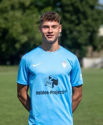Alexander Dikarev FC Viktoria 1889 Berlin Regionalliga Nordost, portrait date 2024 2025, 25 07 2024, Copyright: xSebastianxRäppold MatthiasxKochx