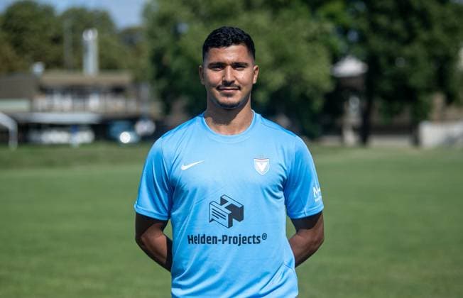 Mohamad Okacha FC Viktoria 1889 Berlin Regionalliga Nordost, portrait date 2024 2025, 25 07 2024, Copyright: xSebastianxRäppold MatthiasxKochx