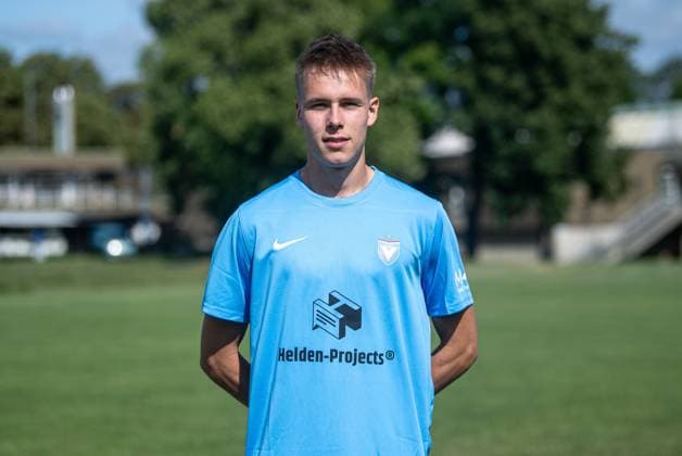 Matti Richter FC Viktoria 1889 Berlin Regionalliga Nordost, portrait date 2024 2025, 25 07 2024, Copyright: xSebastianxRäppold MatthiasxKochx