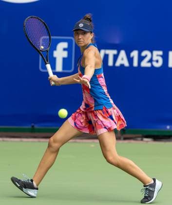 Polish Open 2024 Leonie Kung during WTA, Tennis Damen 125 Polish Open 2024 tennis tournament in Warsaw, Poland on 25 July, 2024. Warsaw Poland  Copyright: xFotoxOlimpikx originalFilename:jastrzebowski-wta125po240725_npYTd.jpg