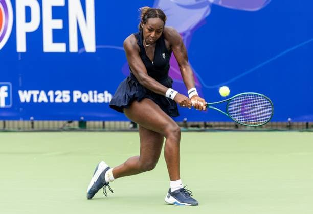 Polish Open 2024 Alycia Parks during WTA, Tennis Damen 125 Polish Open 2024 tennis tournament in Warsaw, Poland on 25 July, 2024. Warsaw Poland  Copyright: xFotoxOlimpikx originalFilename:jastrzebowski-wta125po240725_np7bL.jpg
