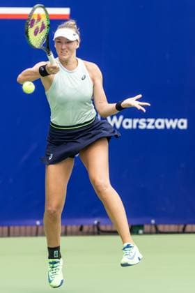 Polish Open 2024 Lina Glushko during WTA, Tennis Damen 125 Polish Open 2024 tennis tournament in Warsaw, Poland on 25 July, 2024. Warsaw Poland  Copyright: xFotoxOlimpikx originalFilename:jastrzebowski-wta125po240725_npHhS.jpg