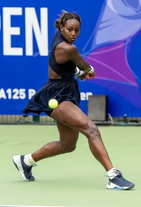 Polish Open 2024 Alycia Parks during WTA, Tennis Damen 125 Polish Open 2024 tennis tournament in Warsaw, Poland on 25 July, 2024. Warsaw Poland  Copyright: xFotoxOlimpikx originalFilename:jastrzebowski-wta125po240725_npIvN.jpg