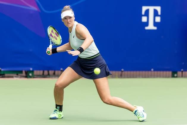 Polish Open 2024 Lina Glushko during WTA, Tennis Damen 125 Polish Open 2024 tennis tournament in Warsaw, Poland on 25 July, 2024. Warsaw Poland  Copyright: xFotoxOlimpikx originalFilename:jastrzebowski-wta125po240725_npkJt.jpg