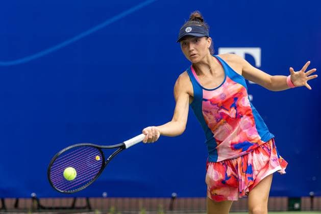 Polish Open 2024 Leonie Kung during WTA, Tennis Damen 125 Polish Open 2024 tennis tournament in Warsaw, Poland on 25 July, 2024. Warsaw Poland  Copyright: xFotoxOlimpikx originalFilename:jastrzebowski-wta125po240725_nprNT.jpg