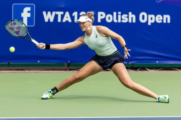 Polish Open 2024 Lina Glushko during WTA, Tennis Damen 125 Polish Open 2024 tennis tournament in Warsaw, Poland on 25 July, 2024. Warsaw Poland  Copyright: xFotoxOlimpikx originalFilename:jastrzebowski-wta125po240725_nplzl.jpg