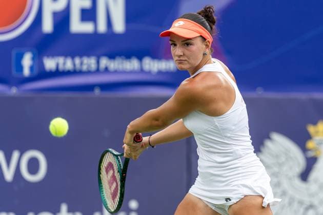 Polish Open 2024 Darja Semenistaja during WTA, Tennis Damen 125 Polish Open 2024 tennis tournament in Warsaw, Poland on 25 July, 2024. Warsaw Poland  Copyright: xFotoxOlimpikx originalFilename:jastrzebowski-wta125po240725_npqh2.jpg