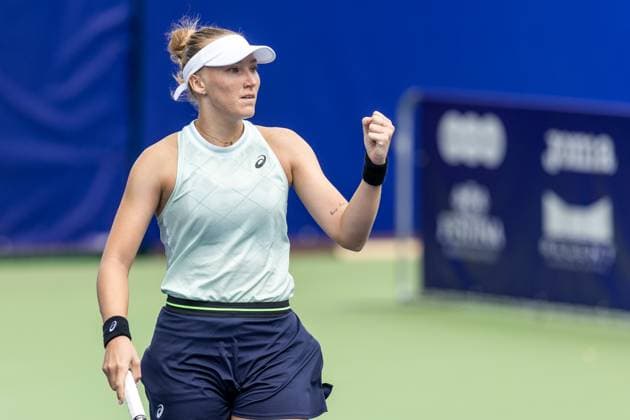 Polish Open 2024 Lina Glushko during WTA, Tennis Damen 125 Polish Open 2024 tennis tournament in Warsaw, Poland on 25 July, 2024. Warsaw Poland  Copyright: xFotoxOlimpikx originalFilename:jastrzebowski-wta125po240725_npTqo.jpg