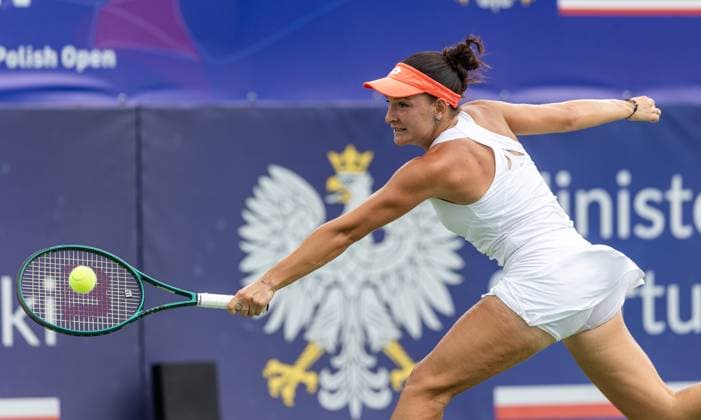 Polish Open 2024 Darja Semenistaja during WTA, Tennis Damen 125 Polish Open 2024 tennis tournament in Warsaw, Poland on 25 July, 2024. Warsaw Poland  Copyright: xFotoxOlimpikx originalFilename:jastrzebowski-wta125po240725_npYLR.jpg